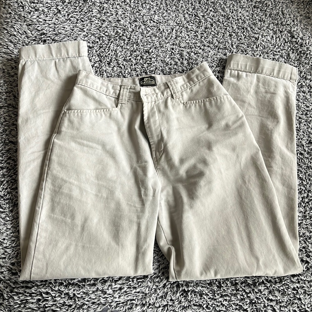 Lee Casuals Straight-Leg High-Waisted Trousers